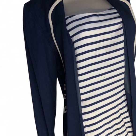 Danny & Nicole Black Robe with Gold Accents - Picture 3 of 11